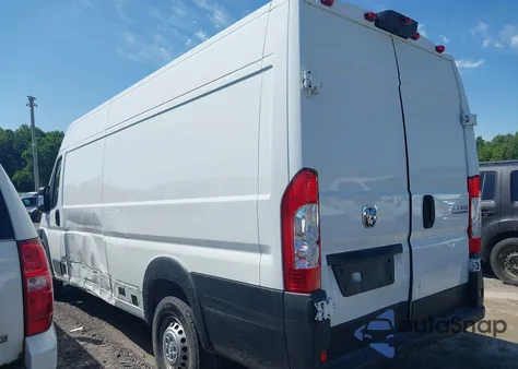 2025 Ram Promaster 3500 Cargo Van Tradesman High Roof 159 Wb Ext из США, поврежденный, VIN 3C6MRVJG6SE517708